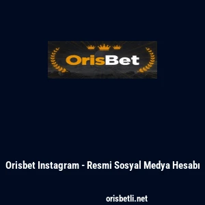 Orisbet Instagram - Resmi Sosyal Medya Hesabı